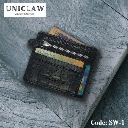 Super slim genuine leather wallet